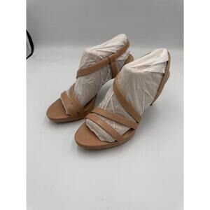 Naturalizer 'Brenta' Strappy Sandals in Creme Brulee, Sz 7 M